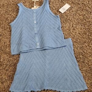 Jessica Simpson Crochet Outfit